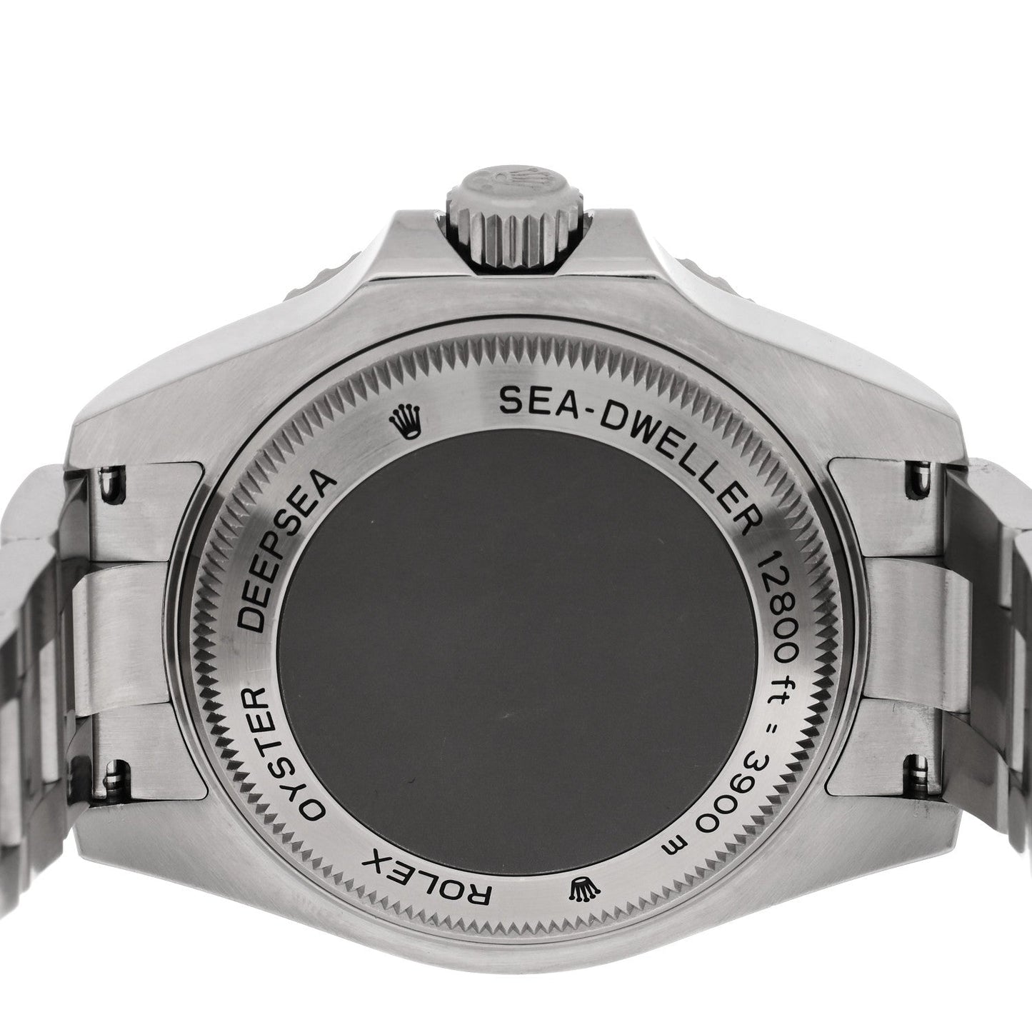 Stainless Steel 44mm Oyster Perpetual Date Sea-Dweller Deepsea Watch Black 116660