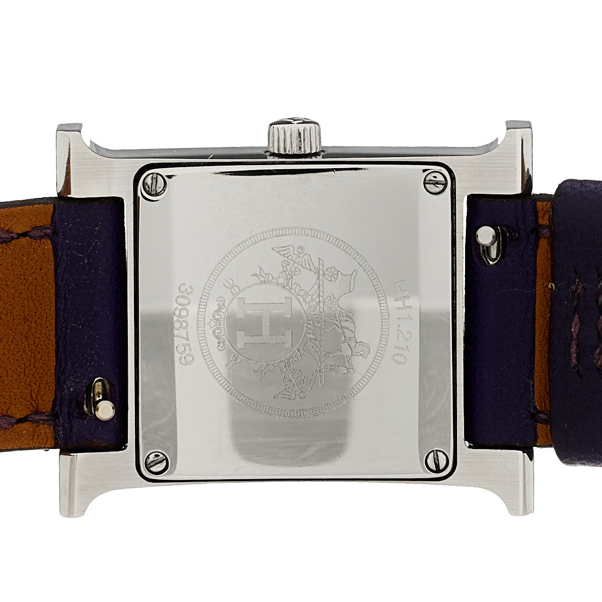 Stainless Steel Swift 21mm Heure H Hour Quartz Watch Iris