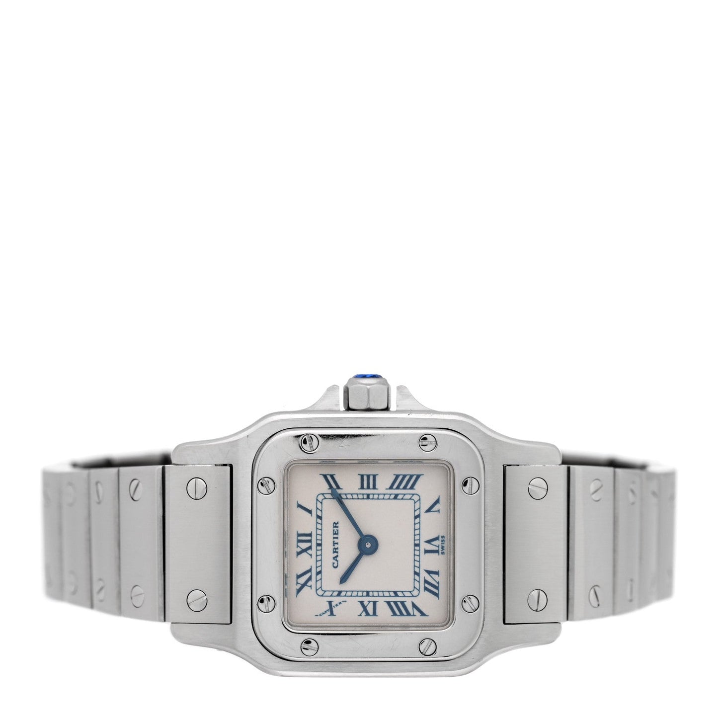 Stainless Steel 24mm Santos de Cartier Galbee Quartz Watch