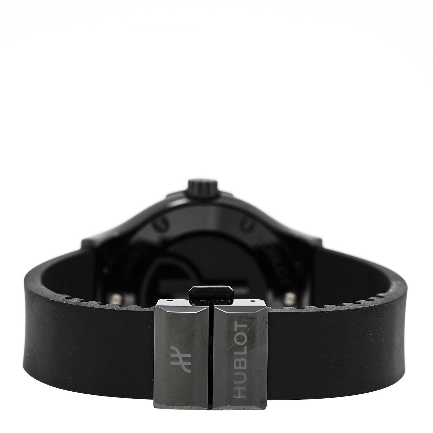 Ceramic Rubber 33mm Classic Fusion Black Magic Quartz Watch Black 581.CX.1270.RX.MDM