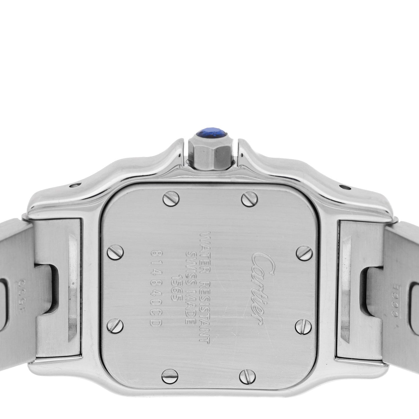 Stainless Steel 24mm Santos de Cartier Galbee Quartz Watch
