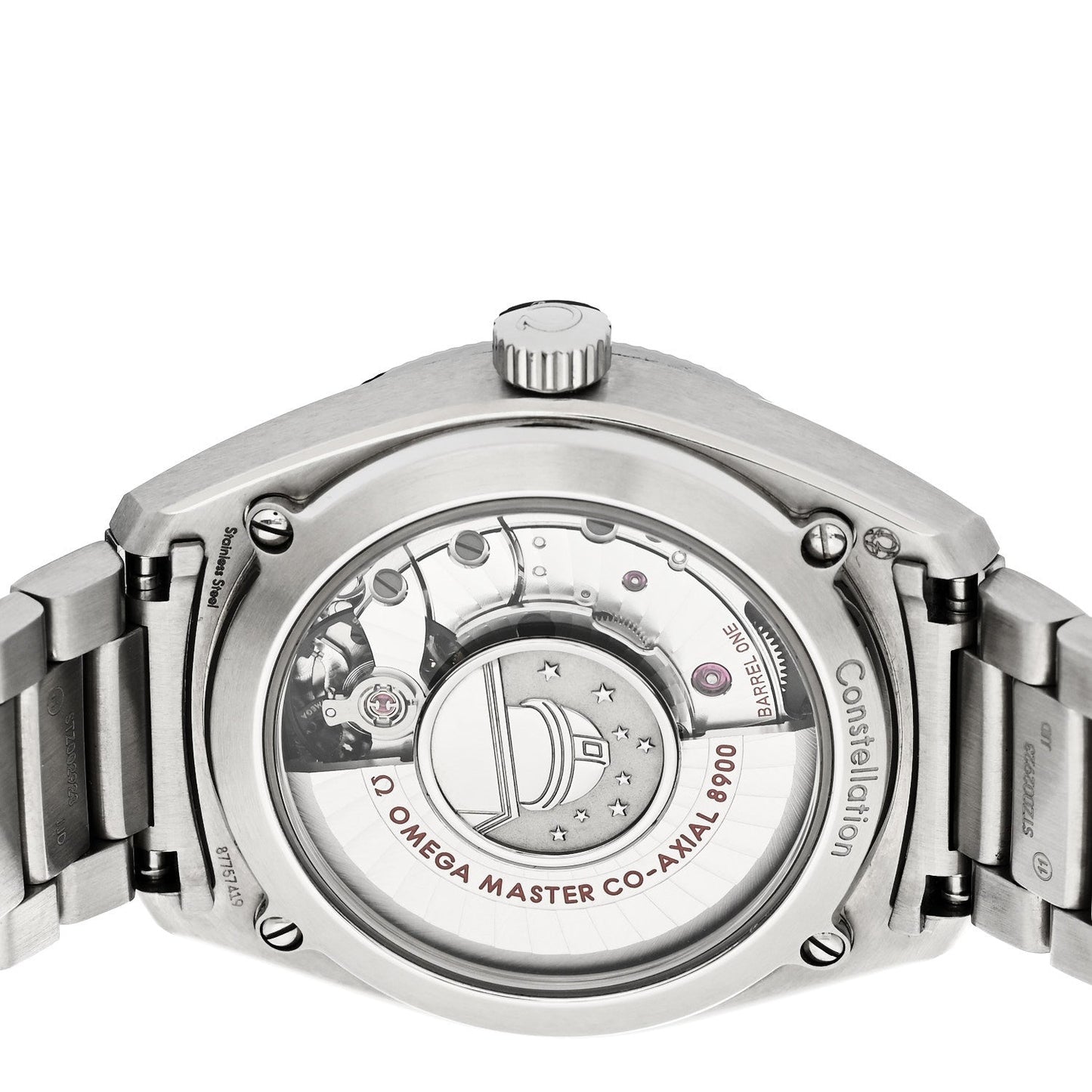 Stainless Steel 39mm Constellation Globemaster Co-Axial Master Chronometer Automatic Watch Silver 130.30.39.21.02.001
