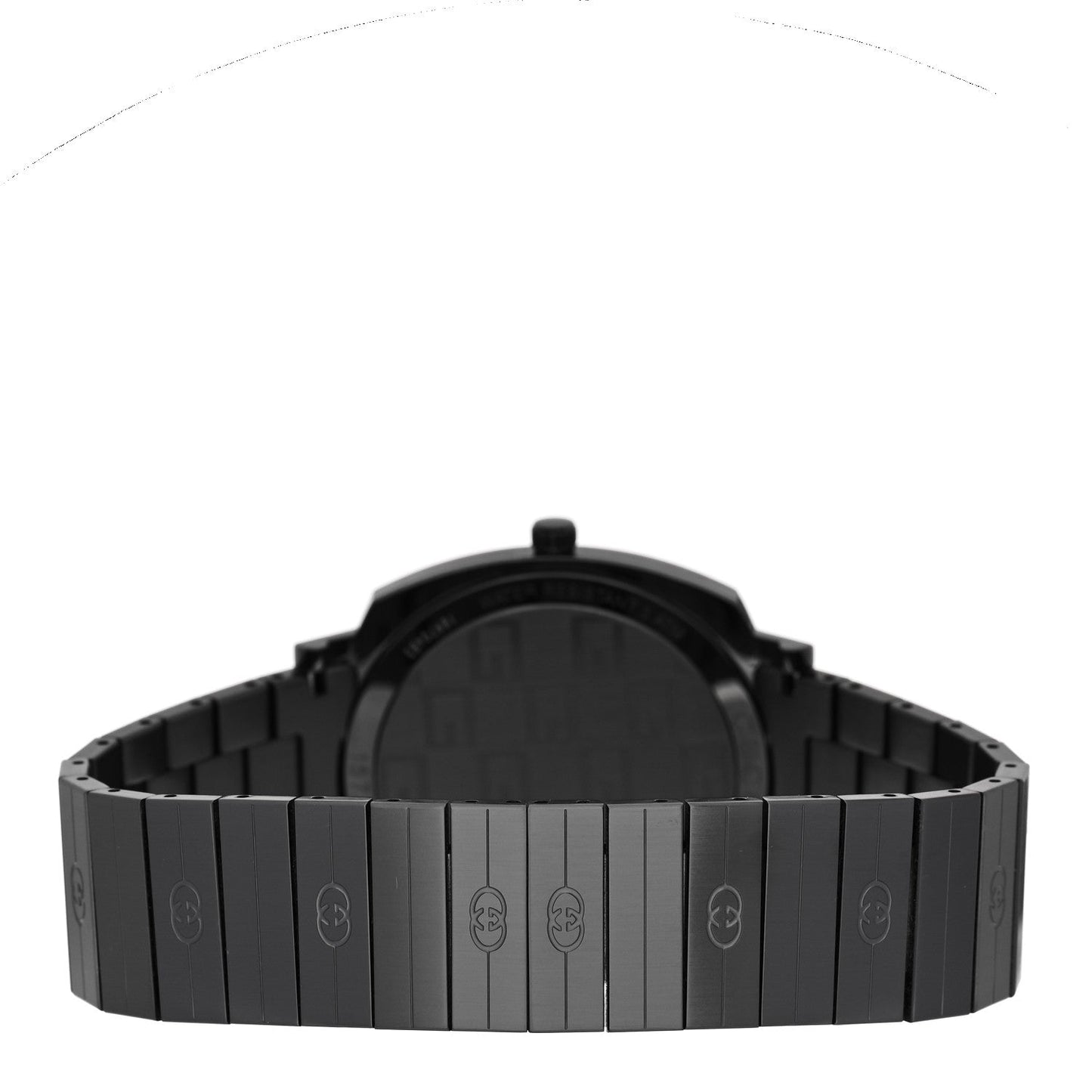 PVD Stainless Steel 38mm Grip Quartz Watch Black