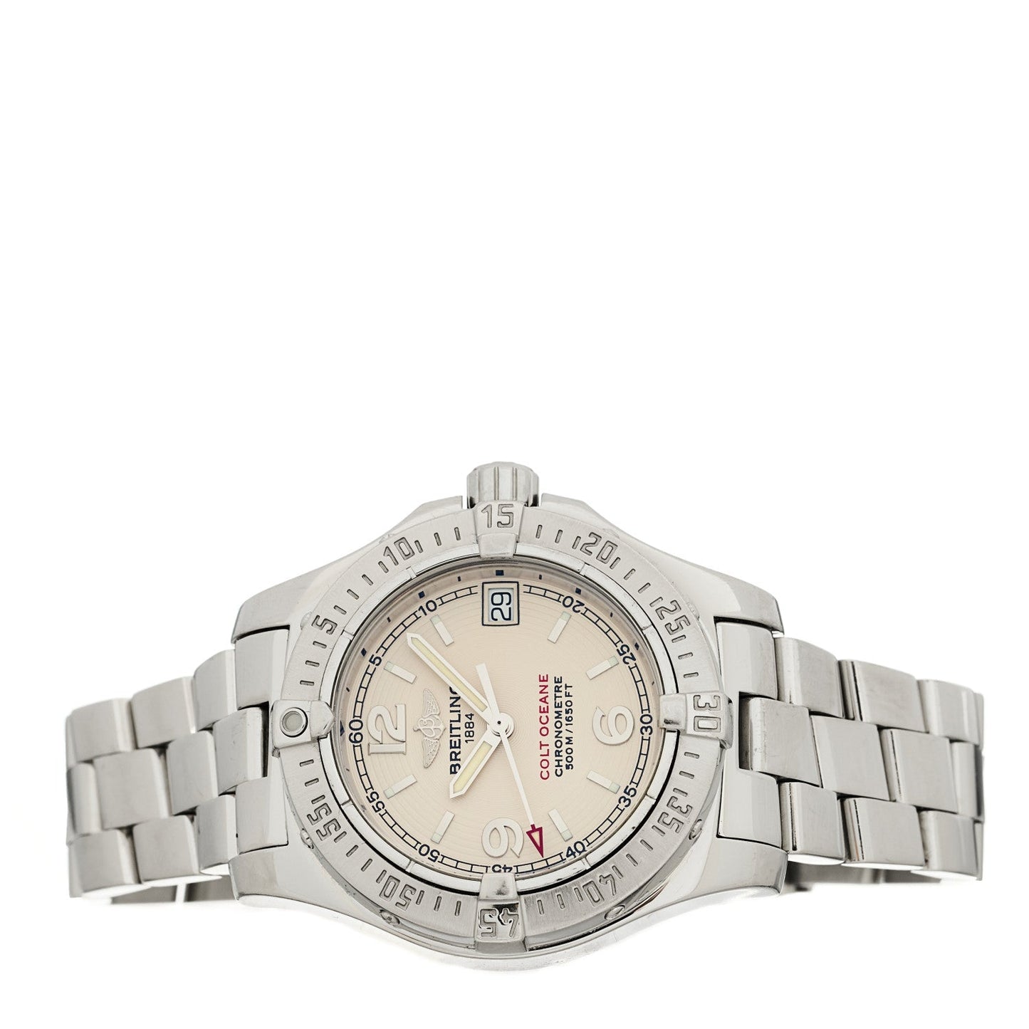 Stainless Steel 33mm Colt Oceane Quartz Watch A77380