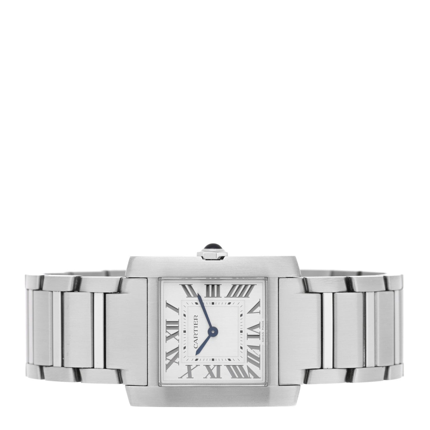 Stainless Steel 27mm Tank Francaise Quartz Watch