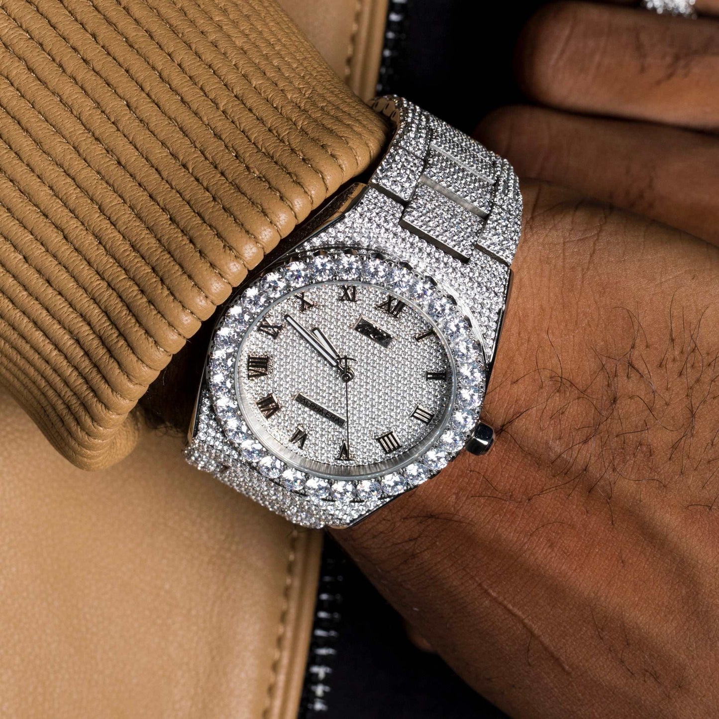 42MM Fully Iced Moissanite Alpha Era? 316