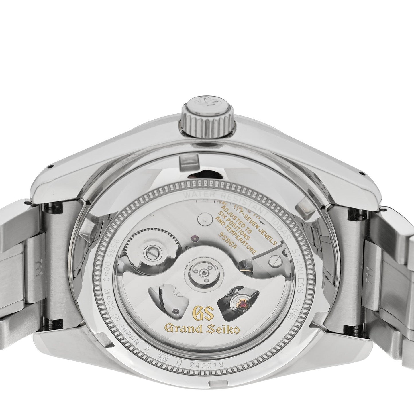 Stainless Steel 40mm Heritage Collection GMT Automatic Watch Green SBGJ259