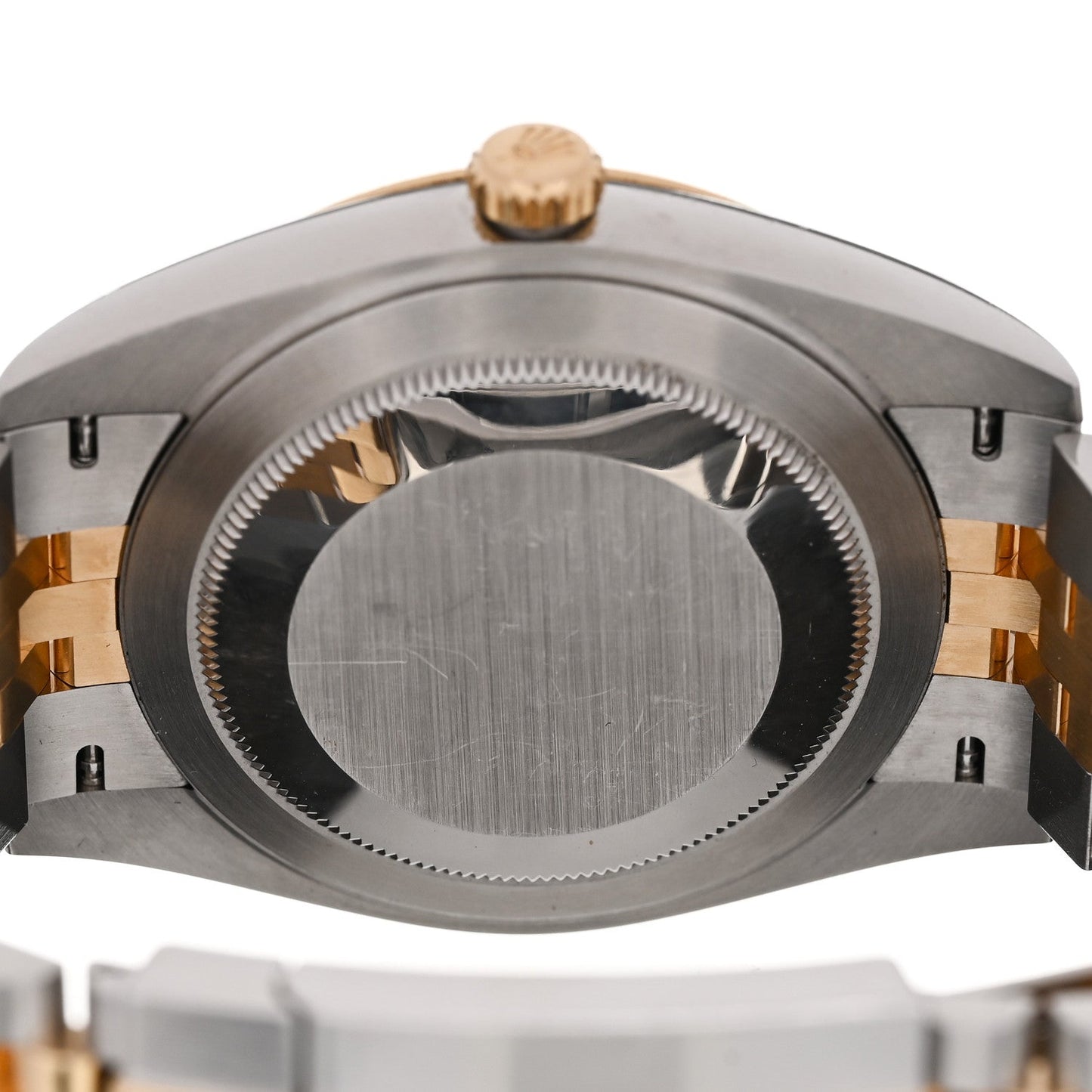 Stainless Steel 18K Yellow Gold Diamond 41mm Oyster Perpetual Datejust Watch Black 126333