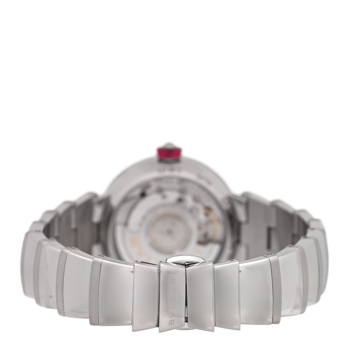 Stainless Steel Diamond Mother of Pearl 33mm Lucea Automatic Watch