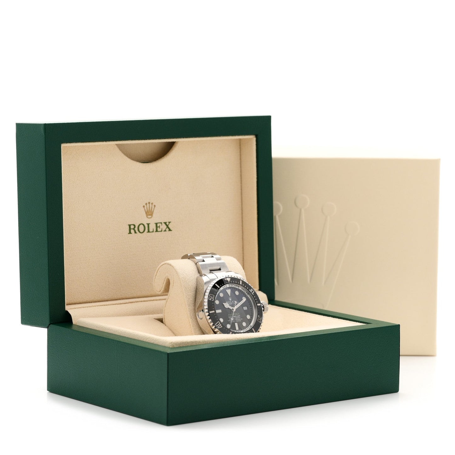 Stainless Steel 44mm Oyster Perpetual Date Sea-Dweller Deepsea James Cameron Watch 116660