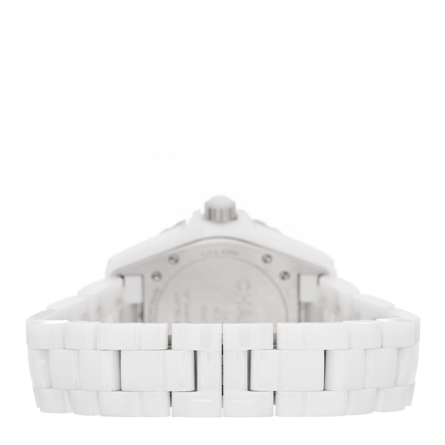 Stainless Steel Ceramic 38mm J12 Phantom Automatic Watch White