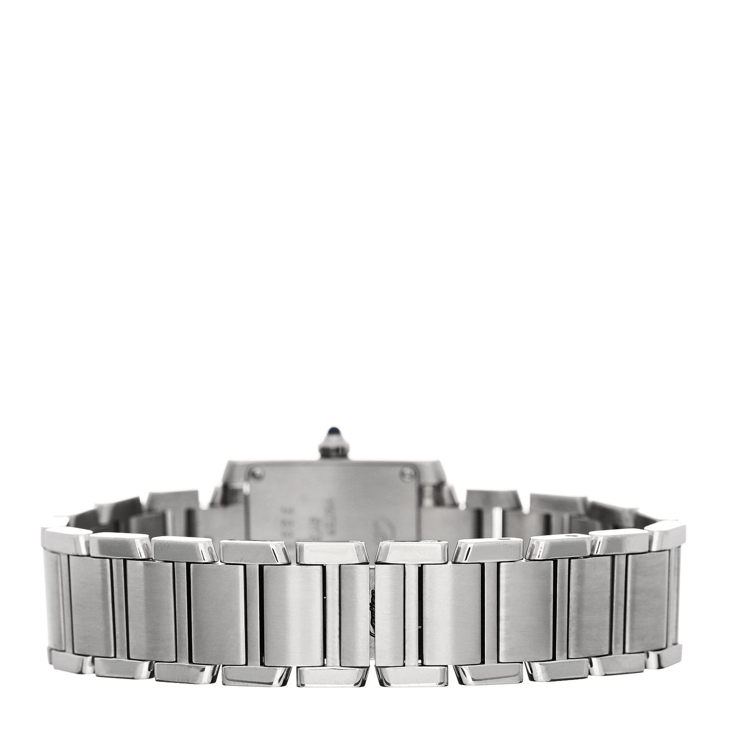 Stainless Steel 20mm Tank Francaise Quartz Watch