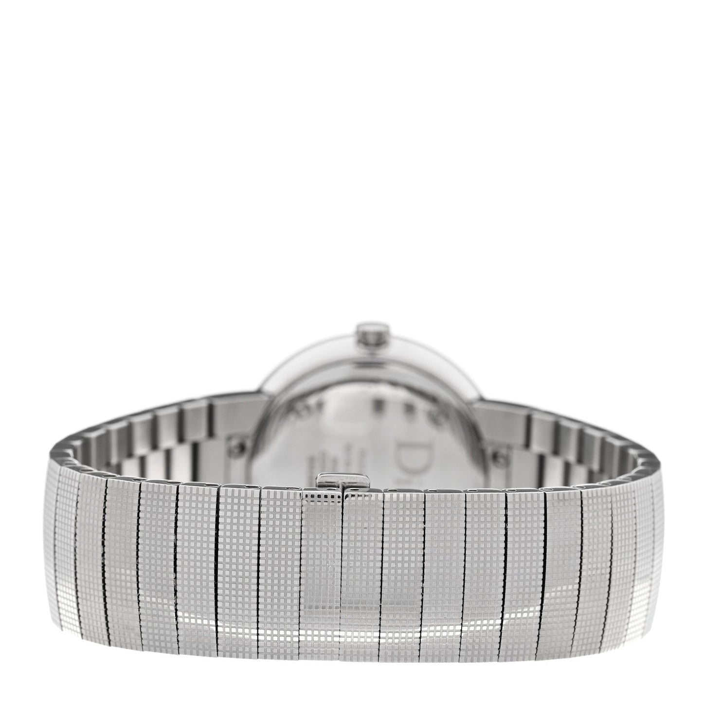 Stainless Steel Diamond Bezel Mother of Pearl 33mm La D De Dior Quartz Watch