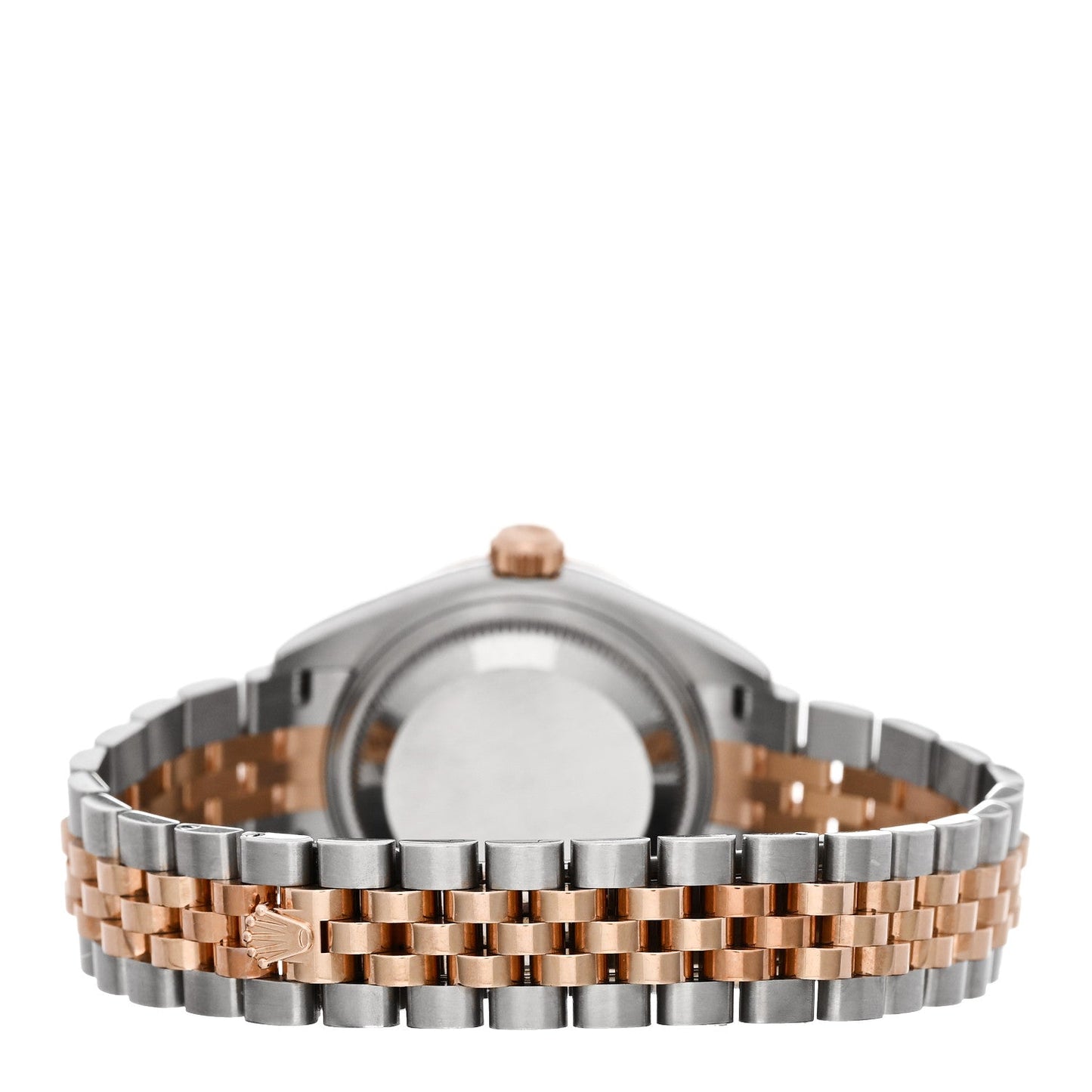 Stainless Steel 18K Everose Gold Diamond Bezel Mother of Pearl 28mm Oyster Perpetual Datejust Watch 279381RBR