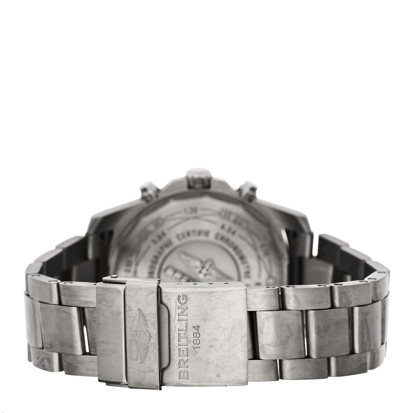 Titanium 43mm Chronospace Evo B60 Chronograph Quartz Watch Black EB6010