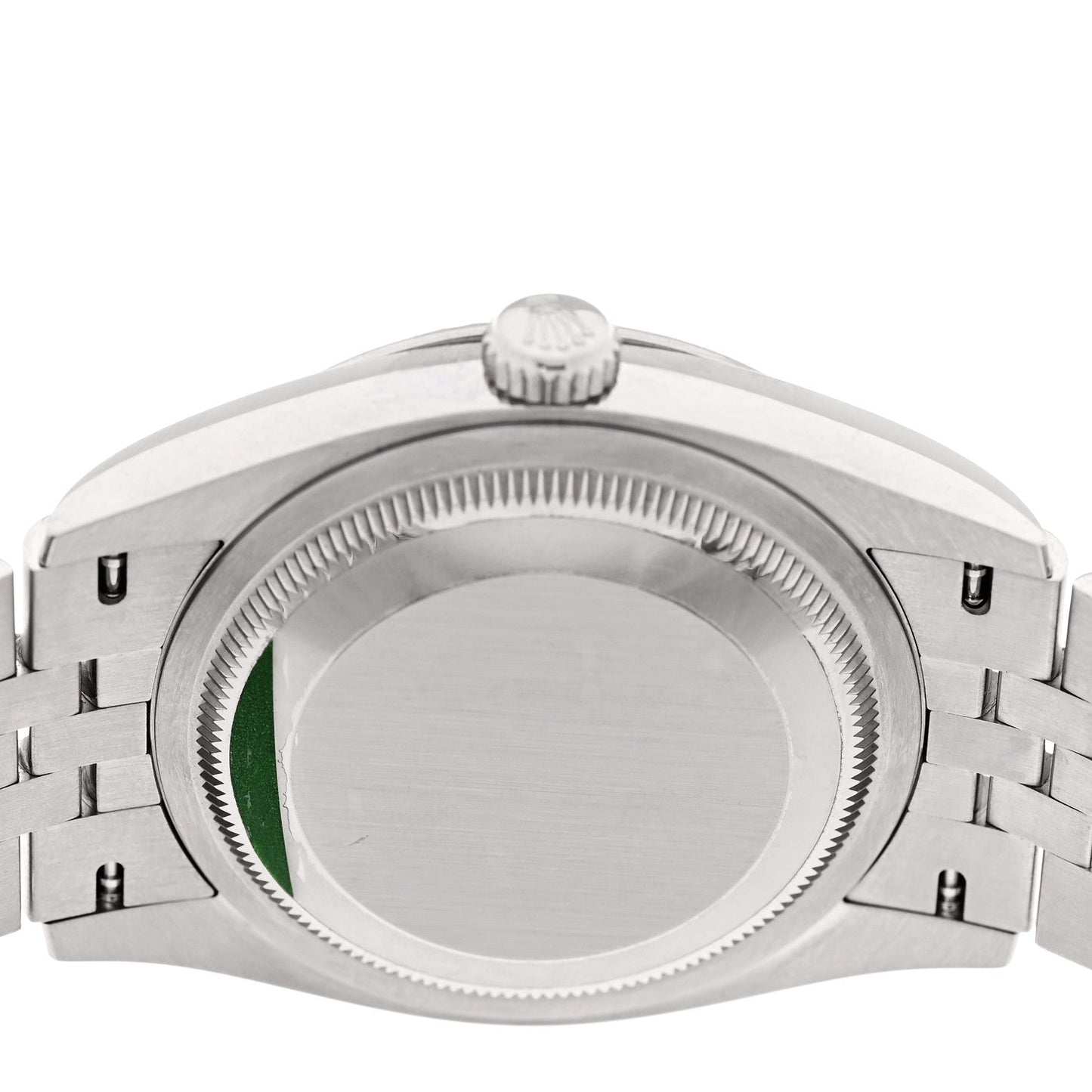 Stainless Steel 18K White Gold 36mm Oyster Perpetual Datejust Watch White Roman 126234