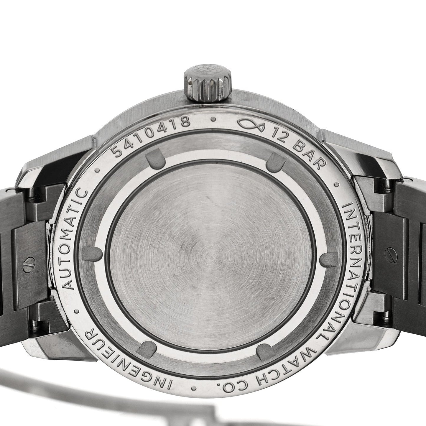 Stainless Steel 40mm Ingenieur Automatic Watch Black IW357002