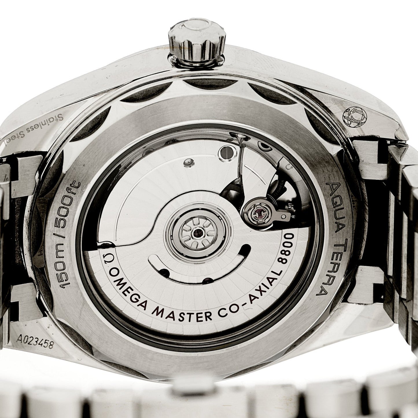 Stainless Steel 38mm Seamaster Aqua Terra Master Co-Axial Chronometer Automatic Watch Red 220.10.38.20.13.003