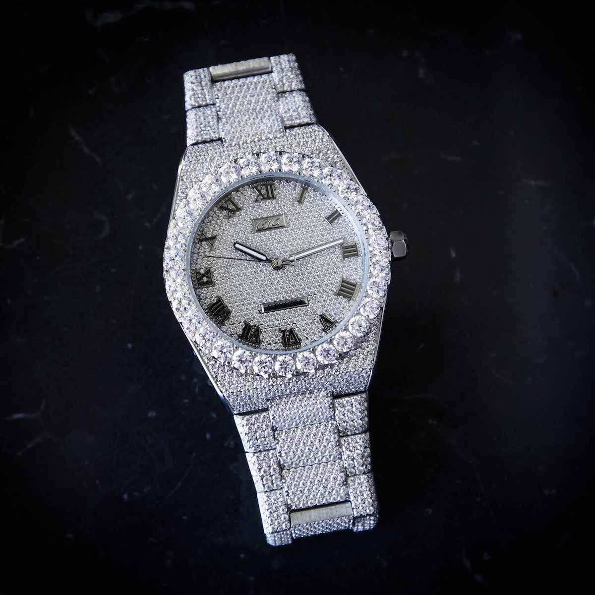 42MM Fully Iced Moissanite Alpha Era? 316