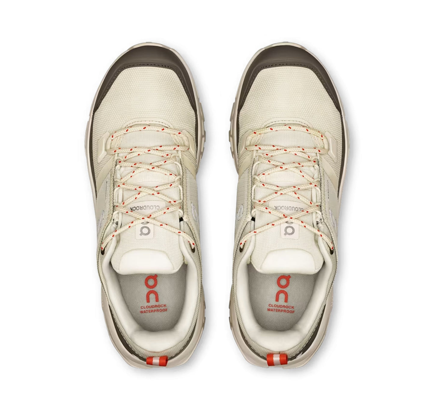 ON Women's Cloudrock Low Waterproof Ivory