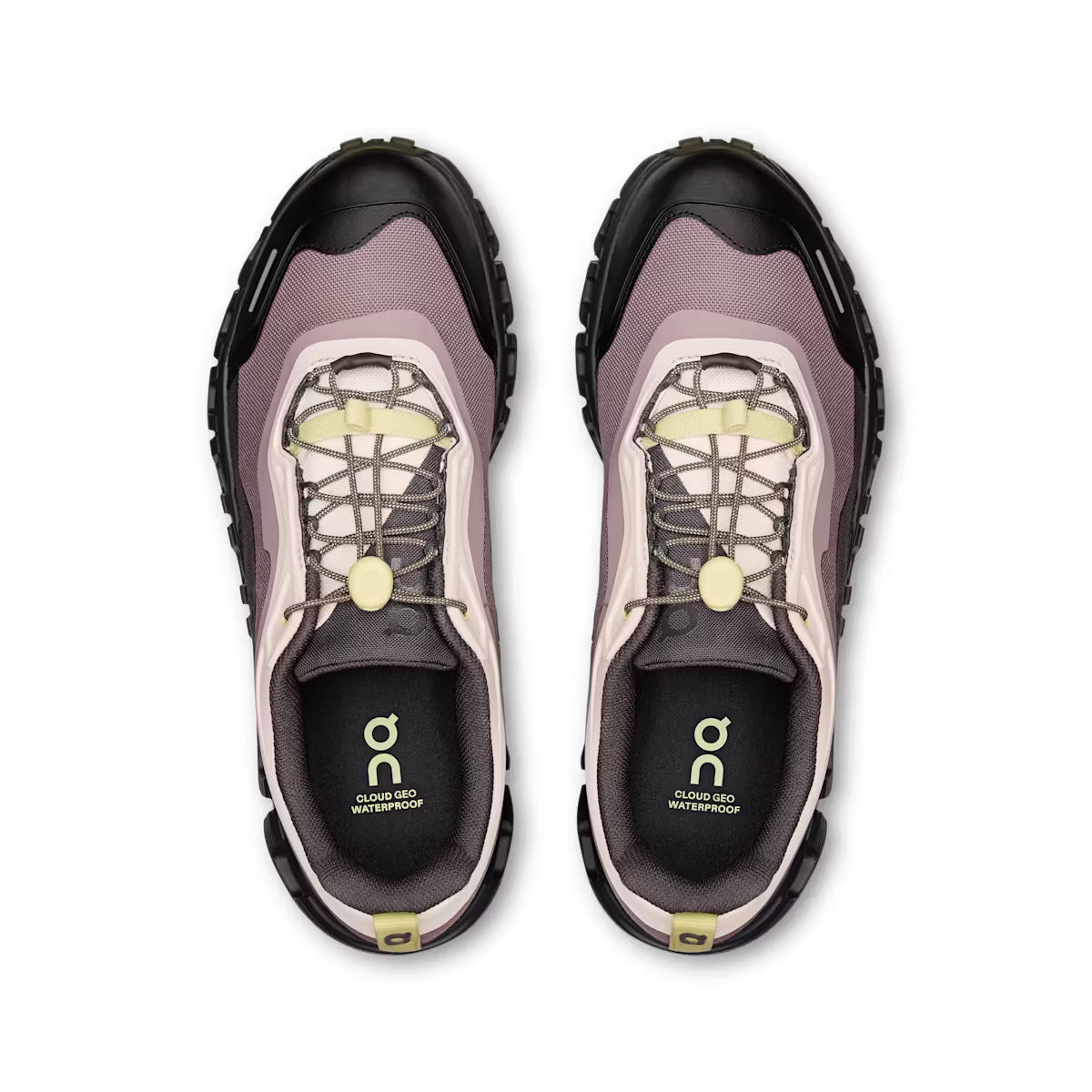 ON Women's Cloud 6 Geo Waterproof Dew/Gobi